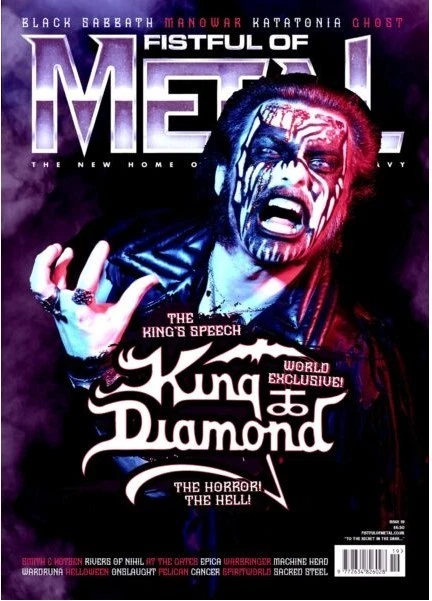 FISTFUL OF METAL Magazine (UK) Issue 19/ THE KING OF SPEECH - image 2 of 3