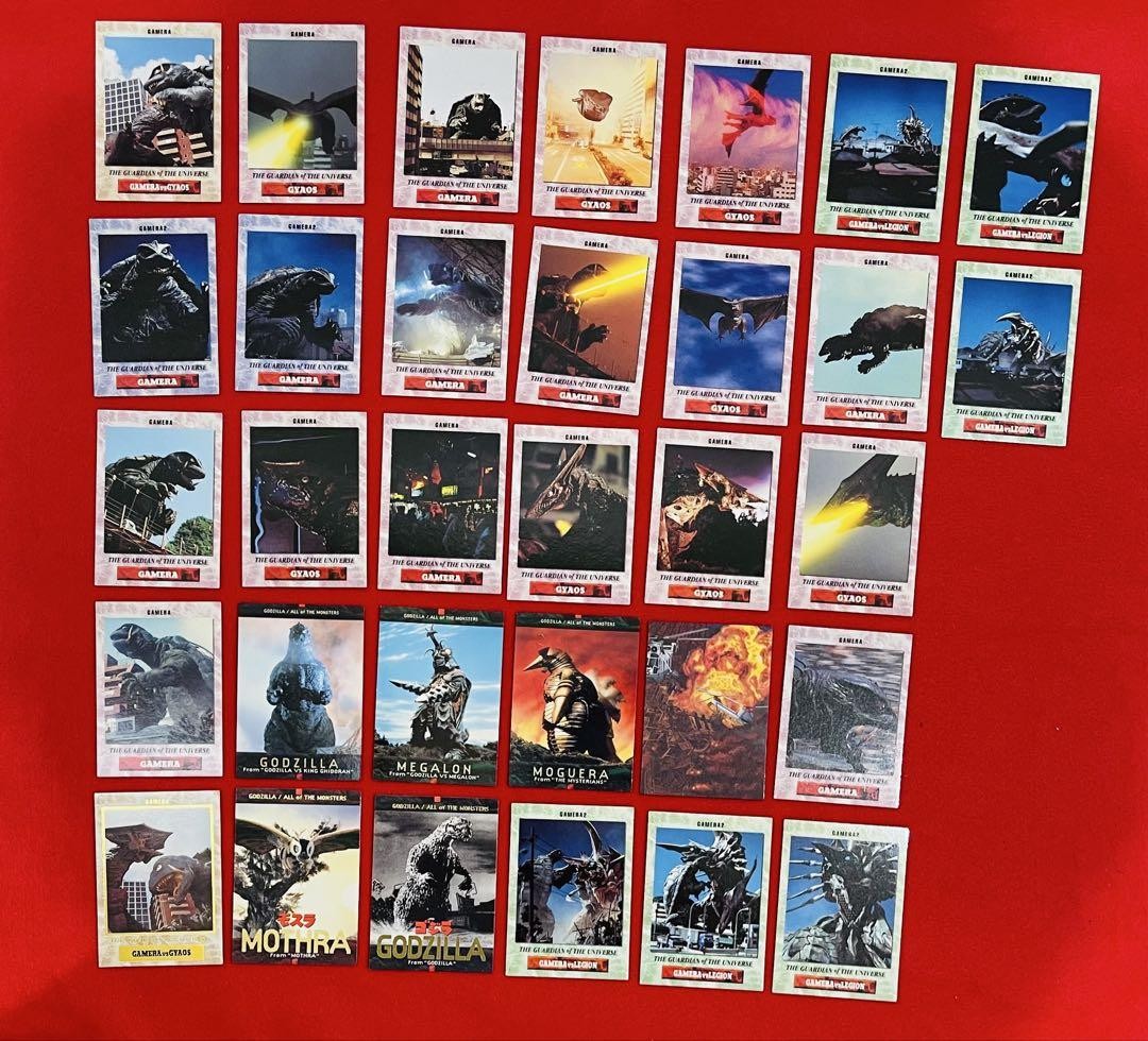 First edition 1996 Godzilla Gamera CARDDASS MASTERS Summary 32
