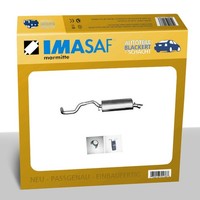Imasaf ESD Auspuff Endtopf für Seat Ibiza II (6K1) 1.8 I 16V/2.0I