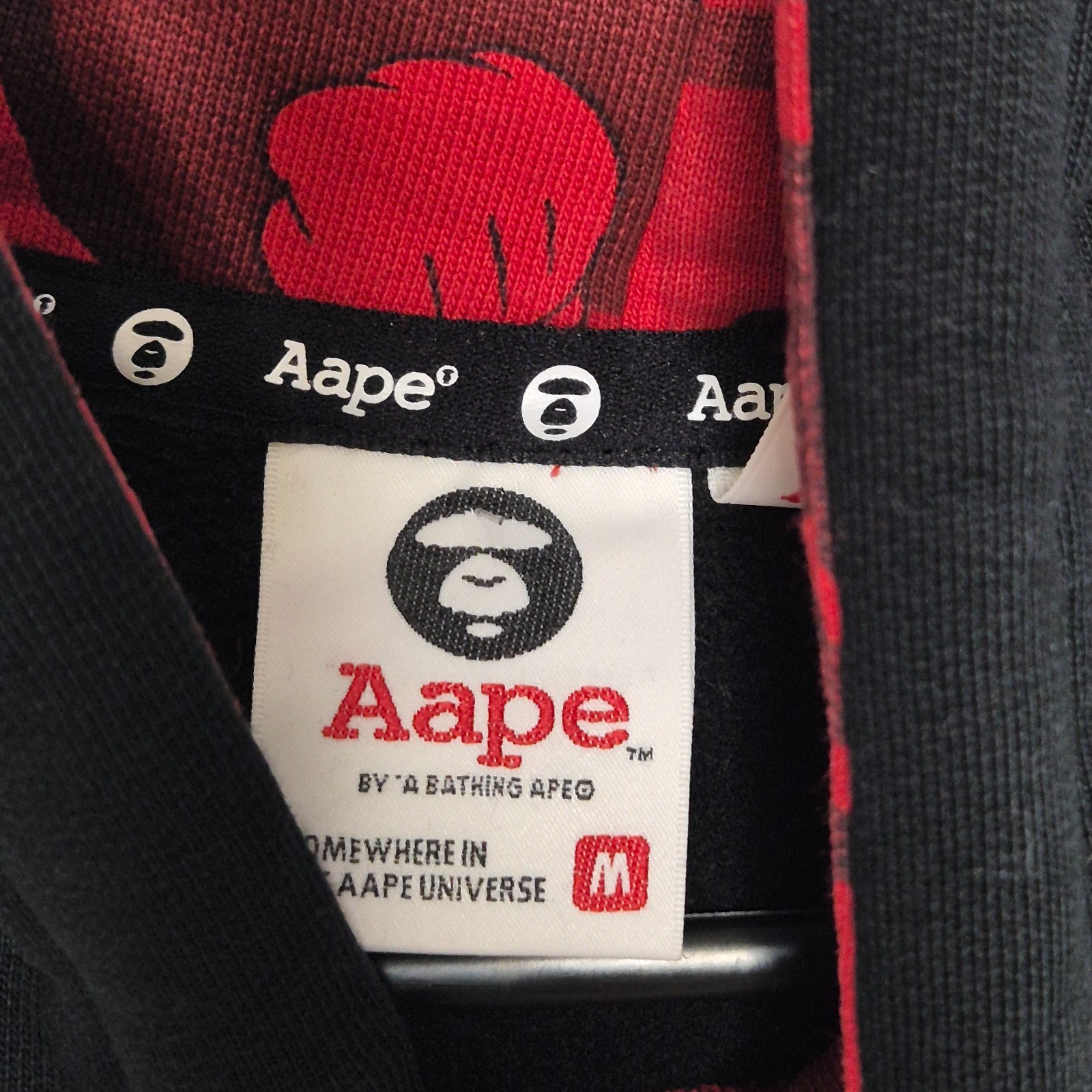 Disney A Bathing Ape Aape Mickey Mouse Hoodie Pullover Jumper Size M thumbnail 5