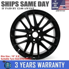 For Toyota Camry 2018-2024 75222 XSE New 19" Gloss Black Alloy Wheel Rim