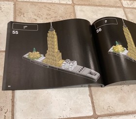LEGO Architecture Set 21028 New York City Instruction Manual Only 2016