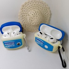 For Apple Airpods 4 1 2 3 Pro Silicone Vaseline Case Earphone Cover Cute