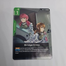 Bridge Crew [R+ Holo] #GD03-105 Prices | Gundam Steel Requiem