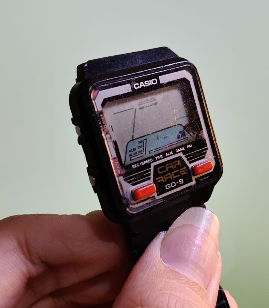 CASIO GAME GD-9 CAR RACE WATCH JAPAN 1984 Rare Item | eBay