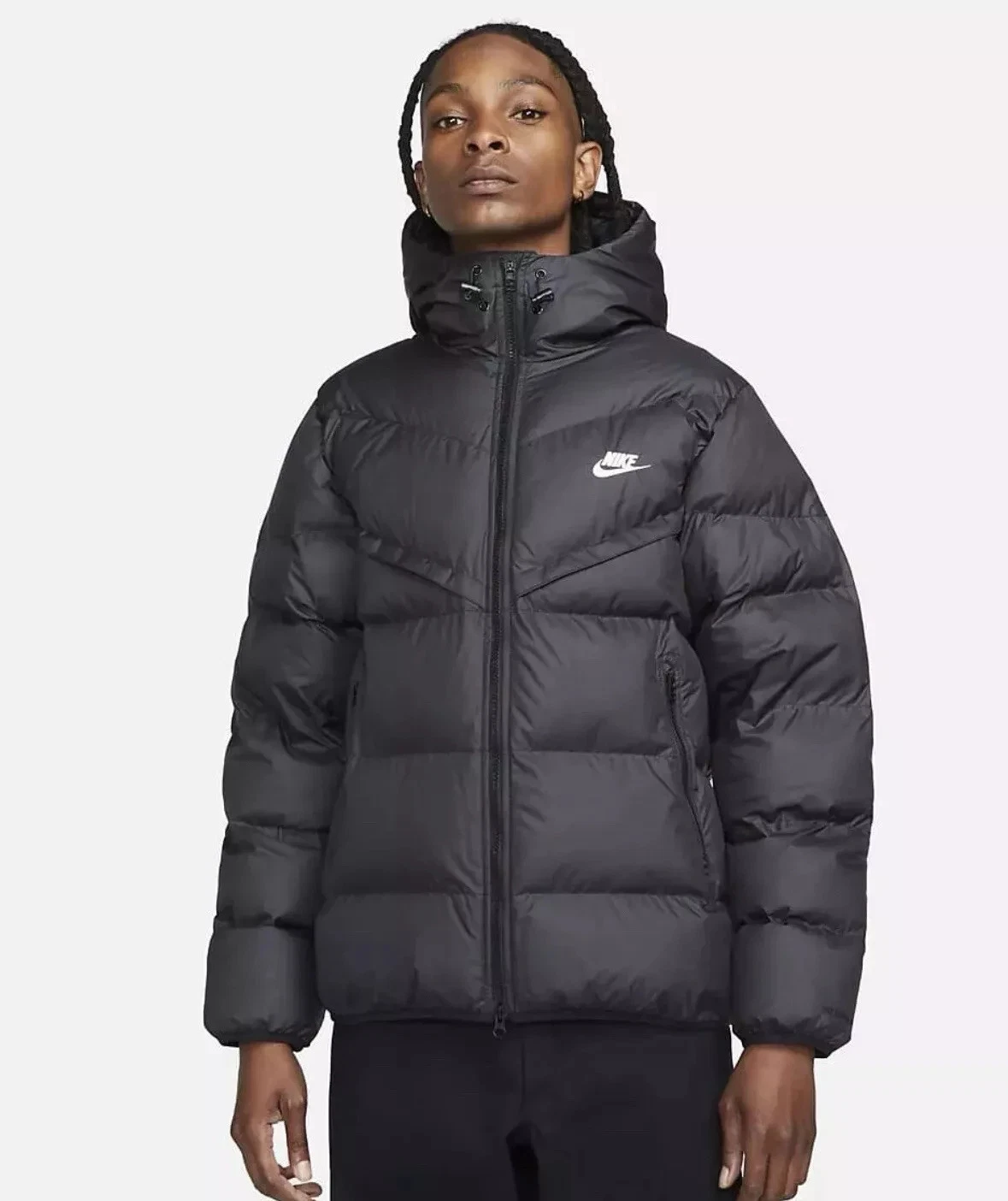 Nike Windrunner PrimaLoft Men's Storm-FIT Hooded Puffer Jacket Black DR9605 010