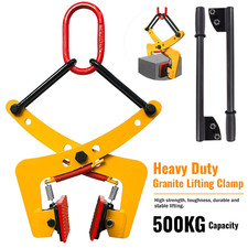 500kg Stone Lifting Clamps Pliers Slab Lifter Heavy Duty Granite Carrying Tool