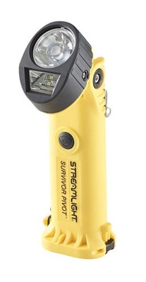 Streamlight 91810 Survivor Pivot 325-Lumen Right 7.93 x 2.86 x 3.29, Yellow 
