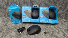 3 x JLab Go Charge Mouse Multi Device Compact Wireless Mouse Black Bluetooth