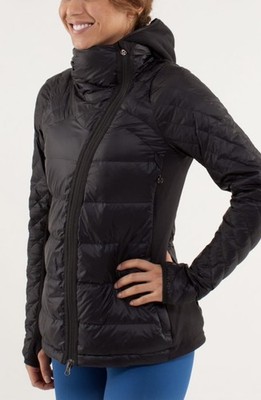 LULULEMON What The Fluff Jacket Black size 4 EUC