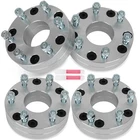 4Pcs 5x4.5 to 6x5.5 Wheel Adapters 2" Conversion For Toyota 5 Lug to 6 Lug Wheel