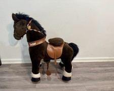 PonyCycle Authentic Ride on Horse Toy - Chocolate, Medium