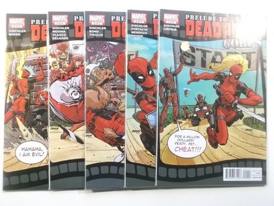 Prelude To Deadpool Corps Heft 1 2 3 4 5 komplett US Marvel 2010 Zustand 1