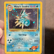 Wizards of the Coast Misty's Seadra 9/132 Gym Heroes Holo Unlimited English 70HP on eBay