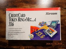 Xircom CreditCard Token Ring Modem 33.6 - Open Box