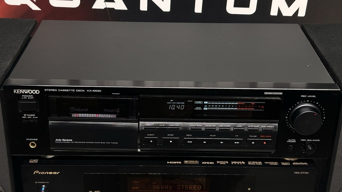 KENWOOD KX-5530 カセットデッキ Kenwood Kx-5530 Auto Reverse Stereo Cassette Deck for sale online