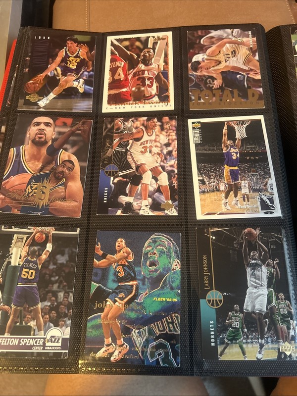 Lot of 9 NBA Basketball Cards