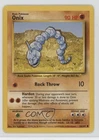 Onix Pokemon Base Set #56 1999