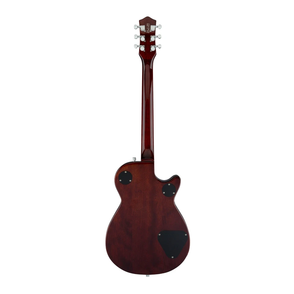 Guitarra eléctrica Gretsch G5220LH Dark Cherry metálica para zurdos corte único Foto 2 de 4