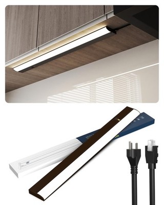 16 Inch LED Under Cabinet Light, Plug in Kitchen Lighting, 3CCT Selectable (3...
