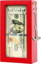 Prank Gag Gift Emergency Box W/ Hammer| Fill-Your-Own Emergency Shadow Box, Pers