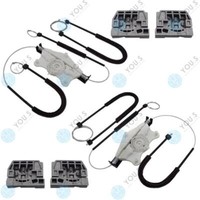 FüR VW Caddy III 2003-2015 Fensterheber Reparatursatz - SET Vorne Links + Rechts