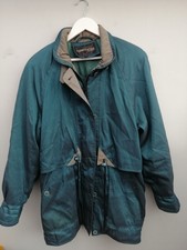 Forecaster Of Boston Rain Coat Women's Med Size Dark Green