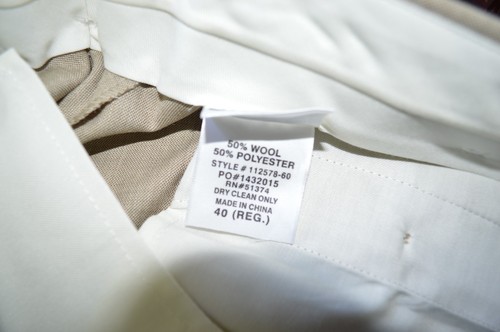 CINTAS ABITO UOMO PANTALONE PLISSETTATO DAVANTI TG 32, 42, 44 (15) - Foto 4 di 4