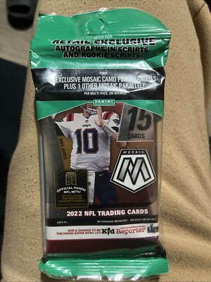 Panini 2022 Mosaic Football Multi Cello Pack - 15 Cards
