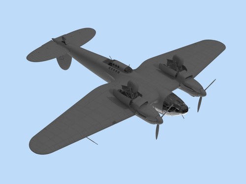 ICM 48261 Plastik Modellflugzeug Bausatz Maßstab 1:48 He 111H-3, WWII German Bomber - Bild 14 von 15