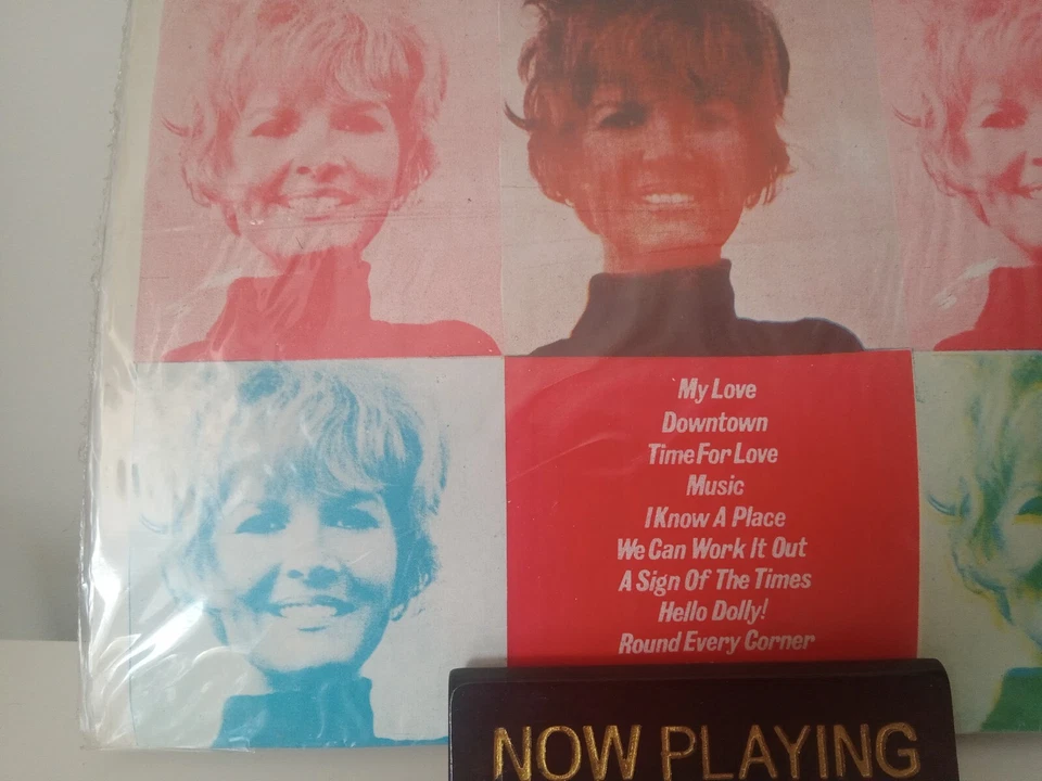 TAIWANESE Petula Clark Best Songs My LOVE LP Chinese Bootleg CSJ-280 1969 Paper - Image 4 of 4
