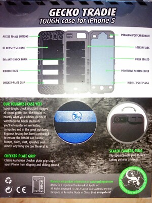 Gecko Ttadie Tough Case For Iphone5