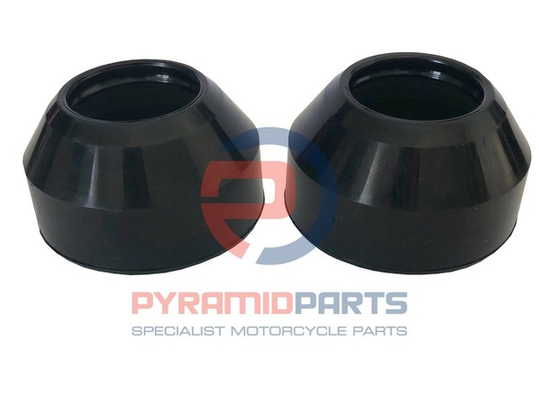 Gabel Staubmanschetten Paar FüR Honda MS50 S 1982 51425149841 5142583721-image