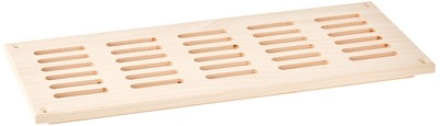 Lüftungsgitter aus Holz für circa 100 cm² Luftdurchlass