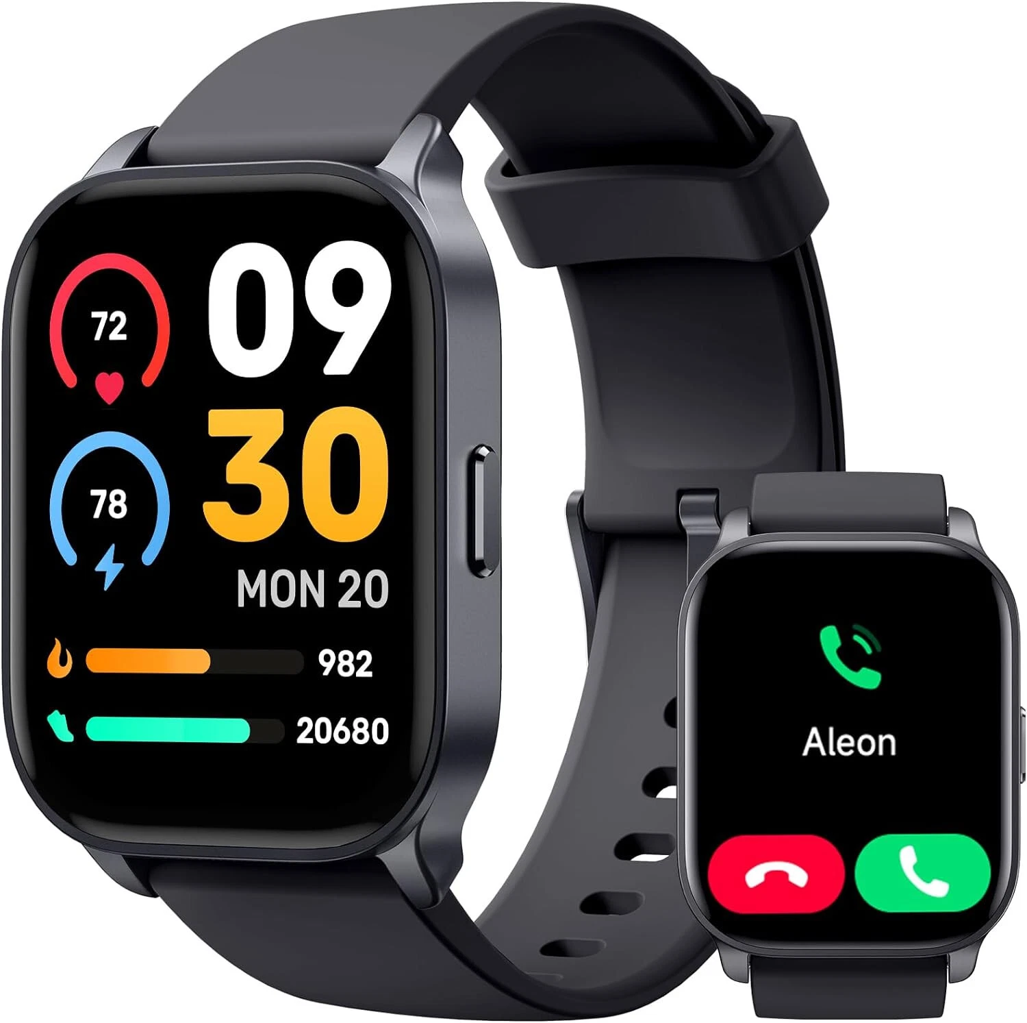 Smart Watch Men with Phone Function Wristwatch for iPhone Samsung Huawei Sony