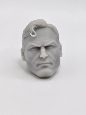 3d Print SUPER HERO MAN ALEX ROSS Head  1:10 7'' LEGENDS  DC MULTIVERSE Scale
