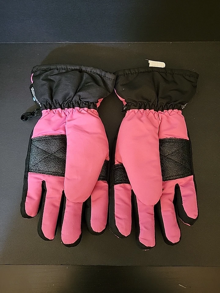 Guantes de esquí para niñas rosa corazón aislado talla única ver descripción USADOS OK Foto 4 de 4