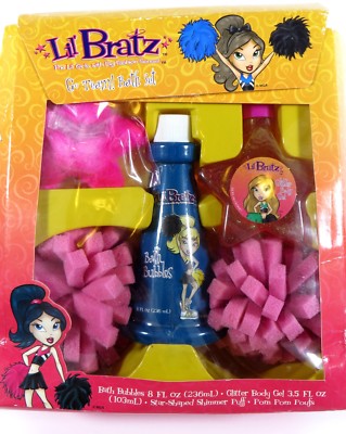 ** NIB LIL BRATZ DOLL BATH BUBBLES GO TEAM BATH SET | eBay