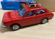 Sanyu Toyota Corolla 1400 Hi-Dx Red Tin Toy With Car Box F/S FEDEX 2