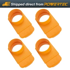POWERTEC 70295-P4 4-Inch Integrated Blast Gate Clog Resistant, 4PK