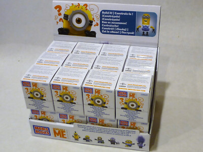 Mega Bloks - Minions Serie 1  -- 1 x Display - 24 Booster / Figuren TOP RAR OVP