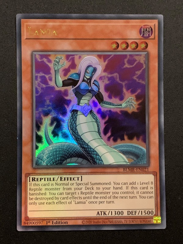 Lamia | BLMR-EN021 | Ultra Rare | 1st Edition | YuGiOh TCG