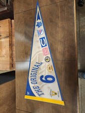 The original 6 hockey pennant.