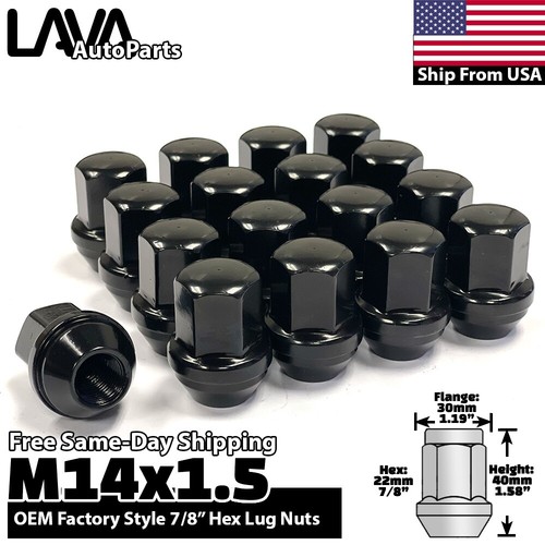 20x Chrome 14x1.5 Spike Lug Nut Dodge Chrysler Jeep Ram Steel