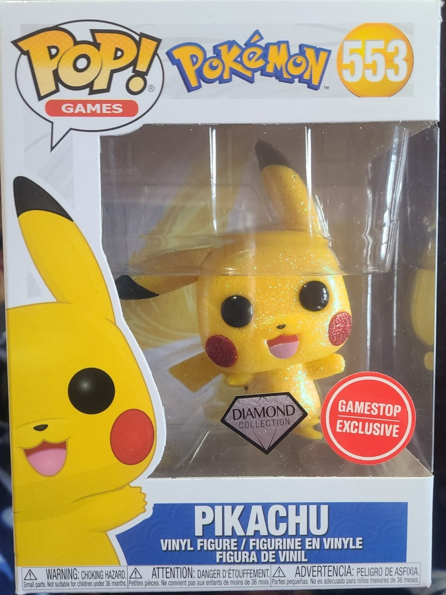 Pikachu #553 Funko POP! Pokémon Gamestop Diamond Exclusive
