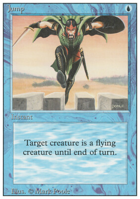 Magic the Gathering MTG Jump (62) Revised Edition LP | eBay