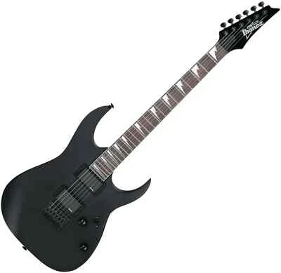 Super GRG121DX-BKF E-Gitarre von Ibanez aus der GIO-Serie in Black Flat schwarz - Bild 1 von 4