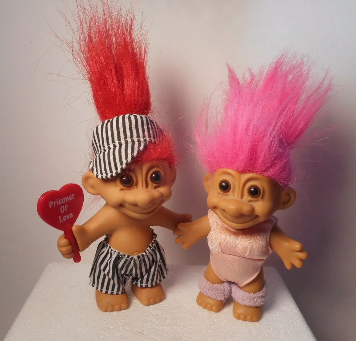 Two Russ Troll Dolls
