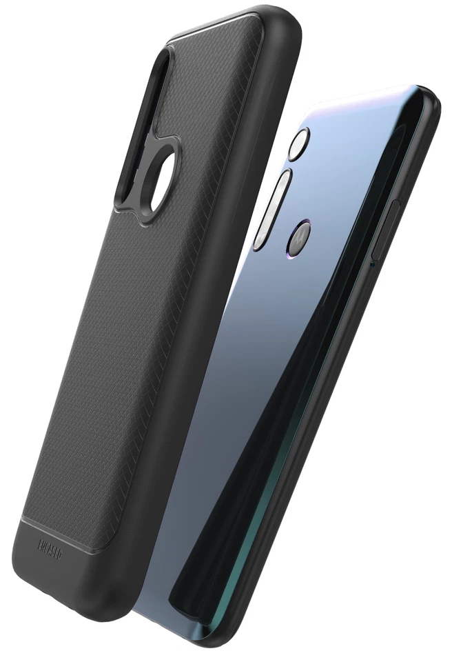 Funda Moto G Power (Thin Armor) Slim Fit Flexible Grip Cover (Negro) Foto 2 de 4