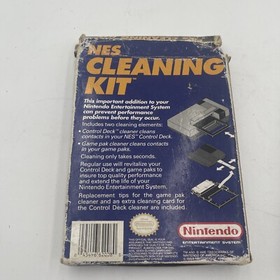 Nintendo NES OEM Cleaning Kit Original with Box